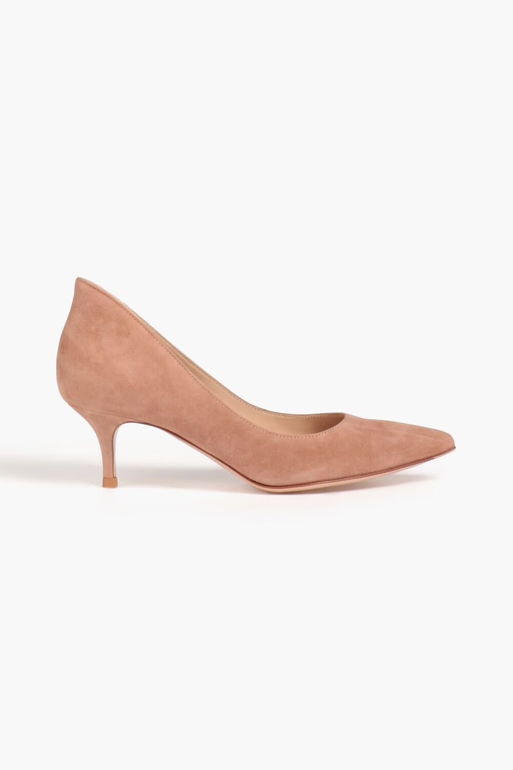 

Замшевые туфли Ellipsis 55 Gianvito Rossi, песок
