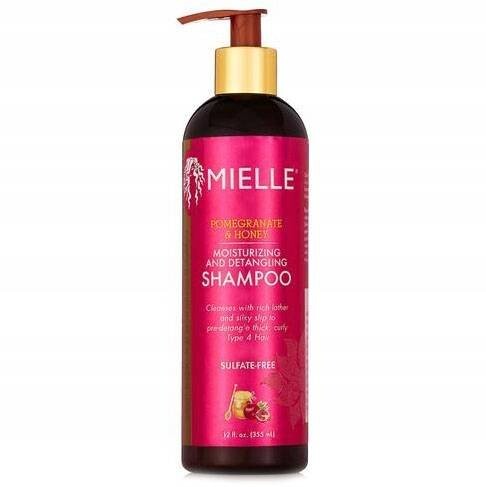 

Шампунь для волос, 355мл Mielle, Pomegranate & Honey Moisturizing and Detangling Shampoo