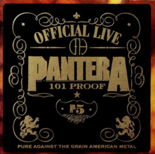 Виниловая пластинка Pantera - The Great Official Live: 101 Proof виниловая пластинка warner music pantera official live 101 proof 2 lp
