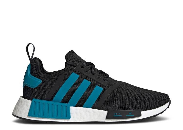 

Кроссовки Adidas NMD_R1 'BLACK ACTIVE TEAL', черный