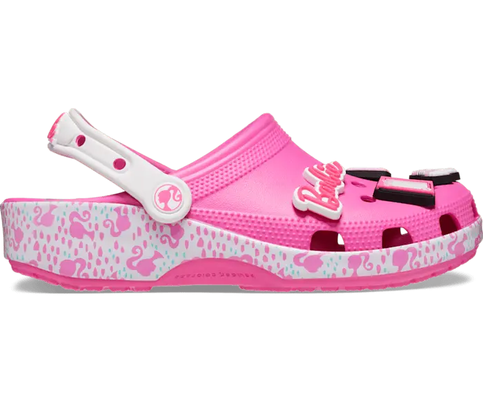

Классические сабо Barbie Crocs женские, цвет Electric Pink
